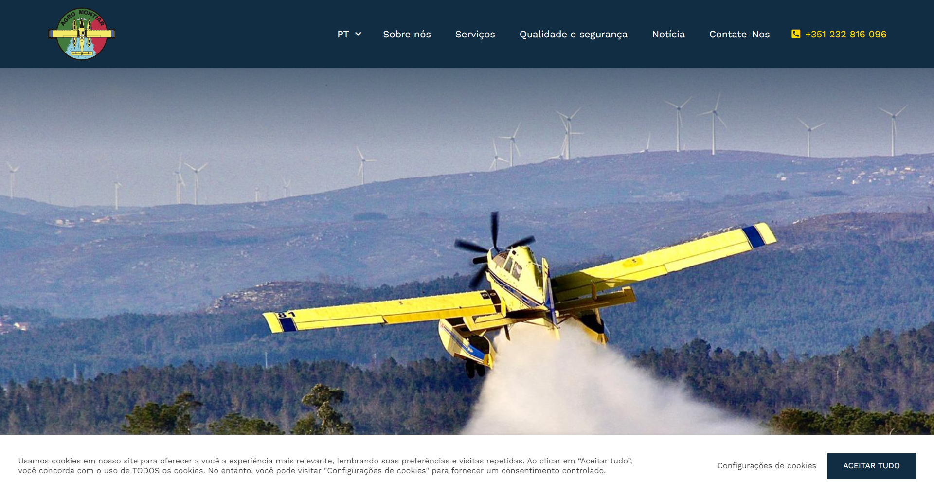 web corporativa agromontiar portada web corporativa agromontiar portada