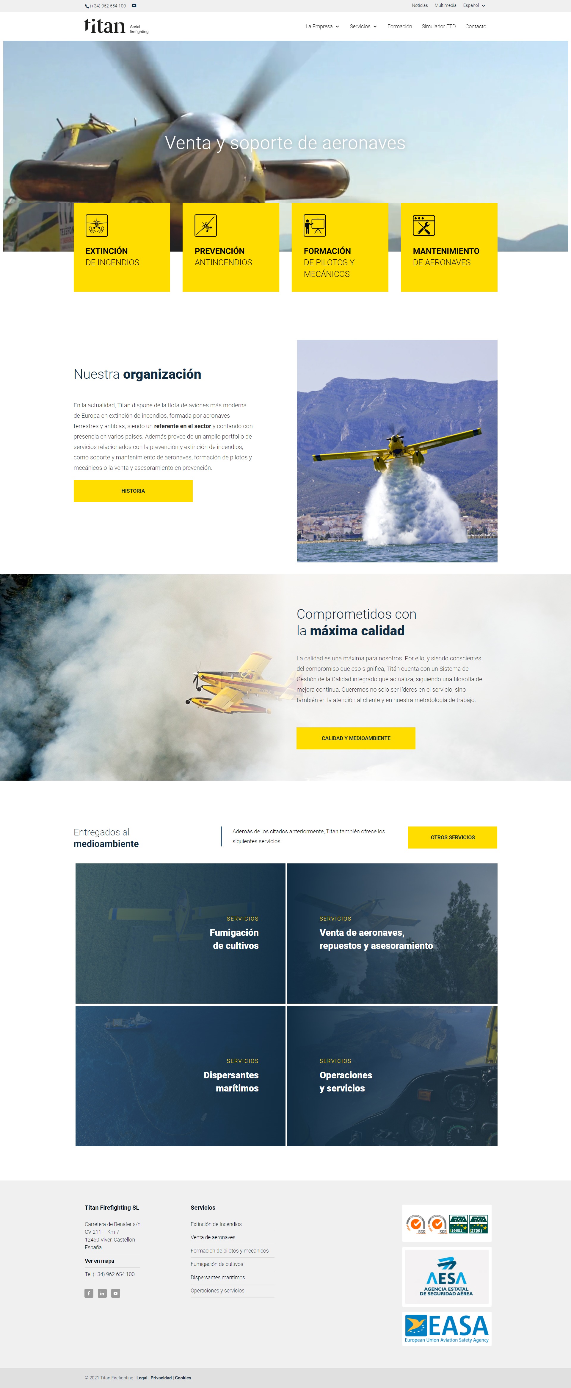 web corporativa titan portada web corporativa titan portada